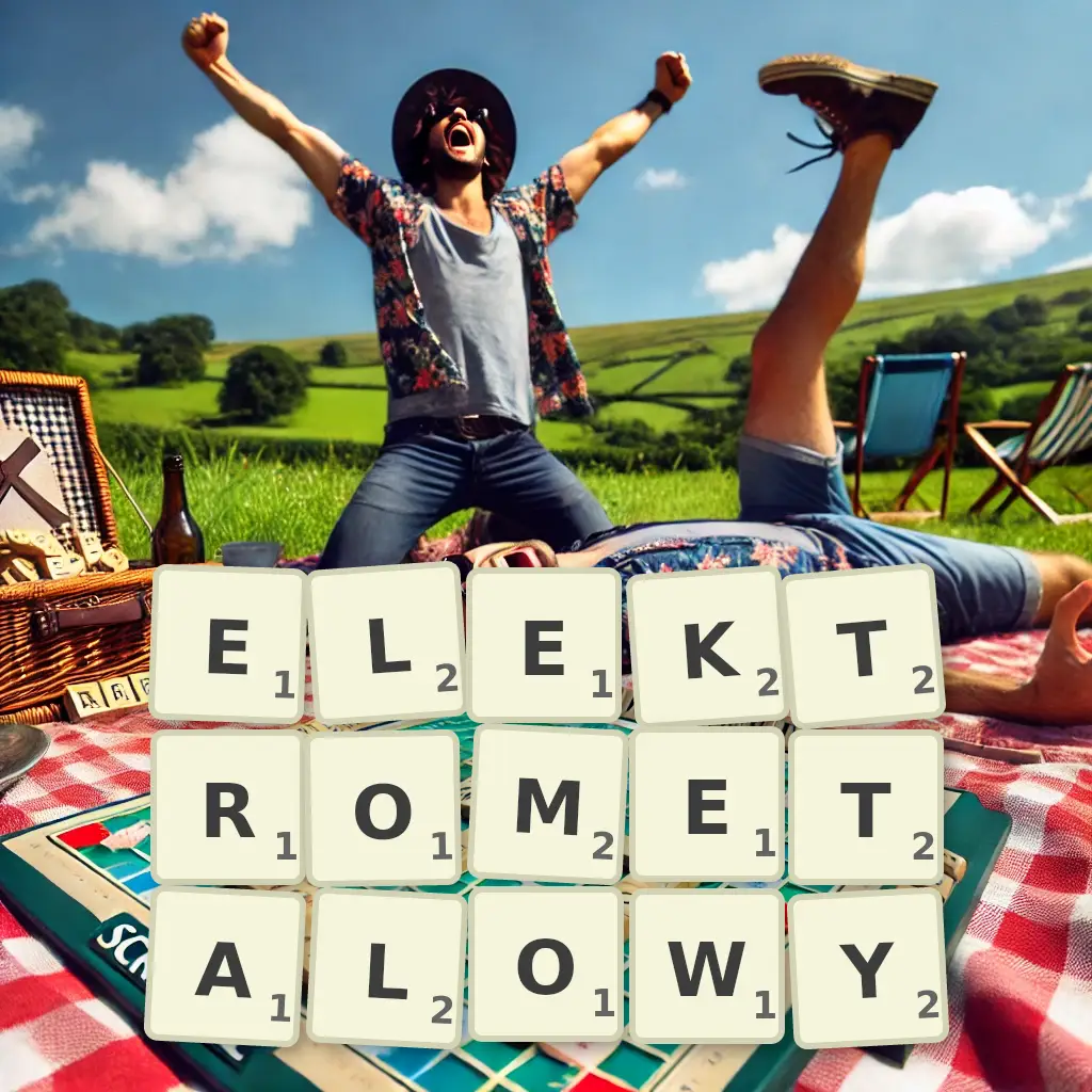 Lista słów z liter ELEKTROMETALOWY Słowa z liter ELEKTROMETALOWY