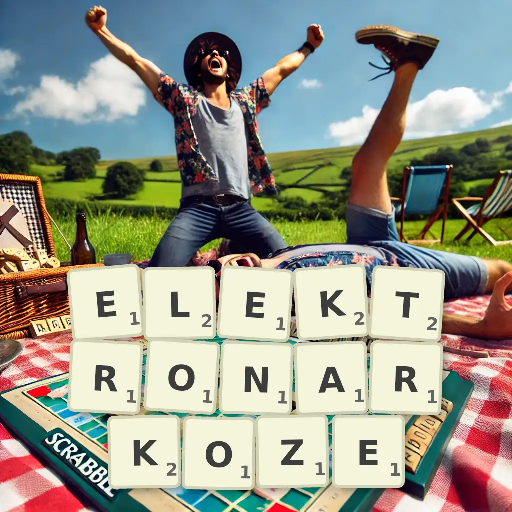 Słowa z liter ELEKTRONARKOZĘ