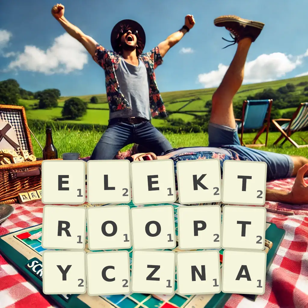Słowa z liter ELEKTROOPTYCZNA