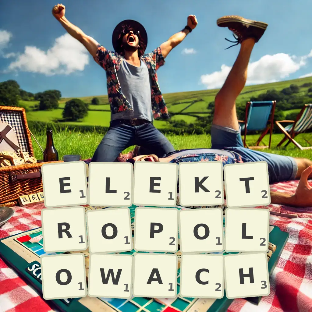 Słowa z liter ELEKTROPOŁOWACH