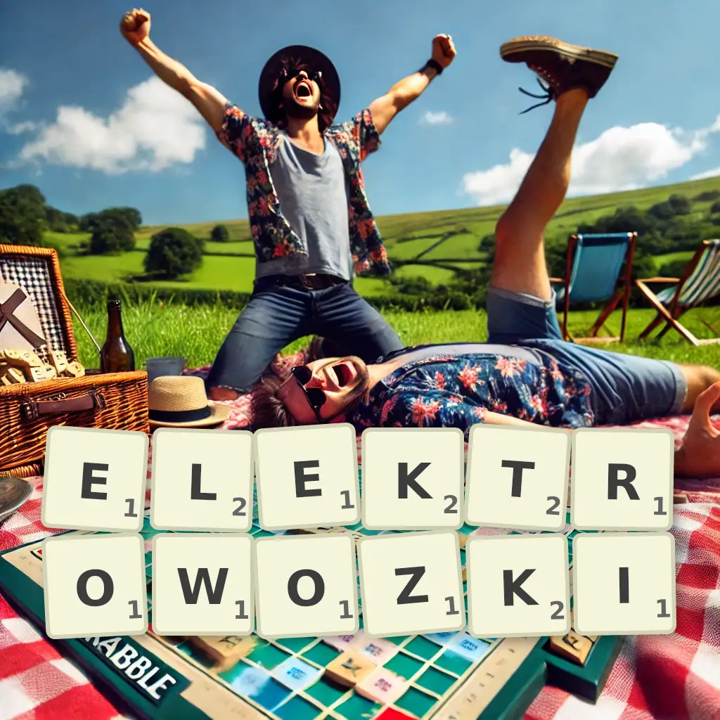 Słowa z liter ELEKTROWÓZKI