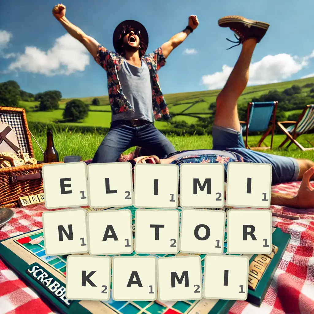 Słowa z liter ELIMINATORKAMI