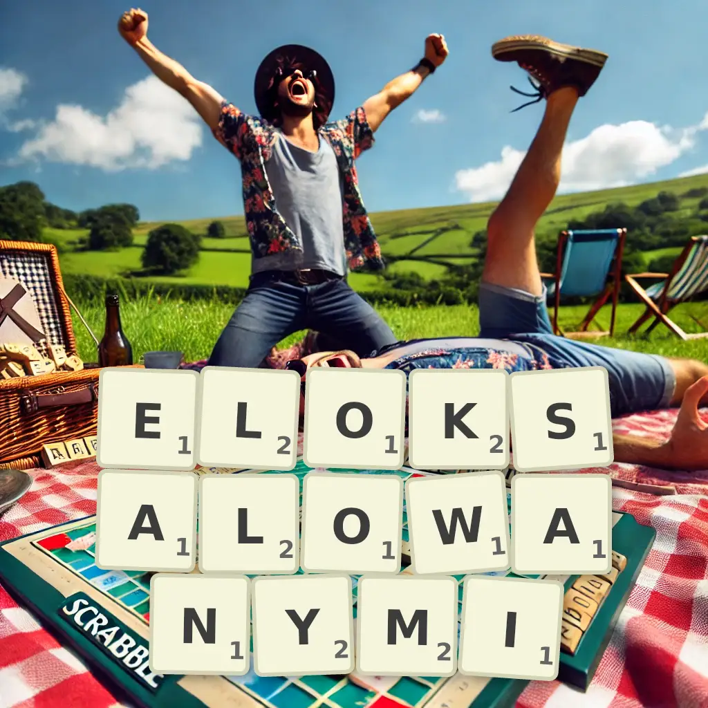 Słowa z liter ELOKSALOWANYMI