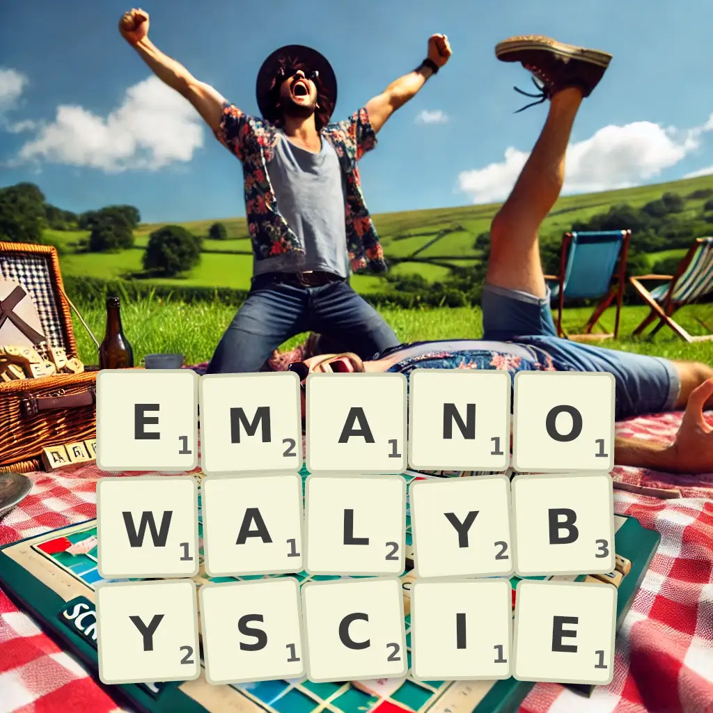 Słowa z liter EMANOWAŁYBYŚCIE
