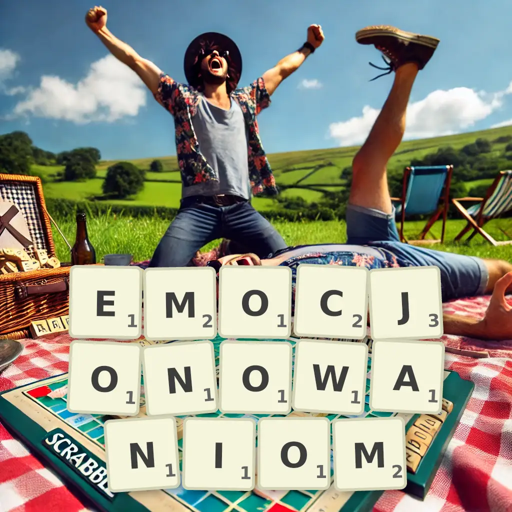 Słowa z liter EMOCJONOWANIOM