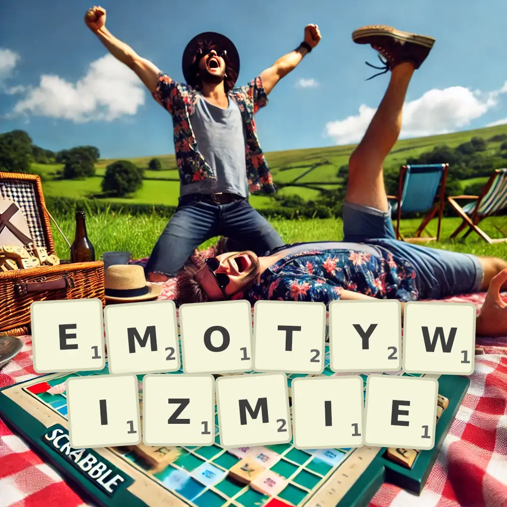 Słowa z liter EMOTYWIZMIE