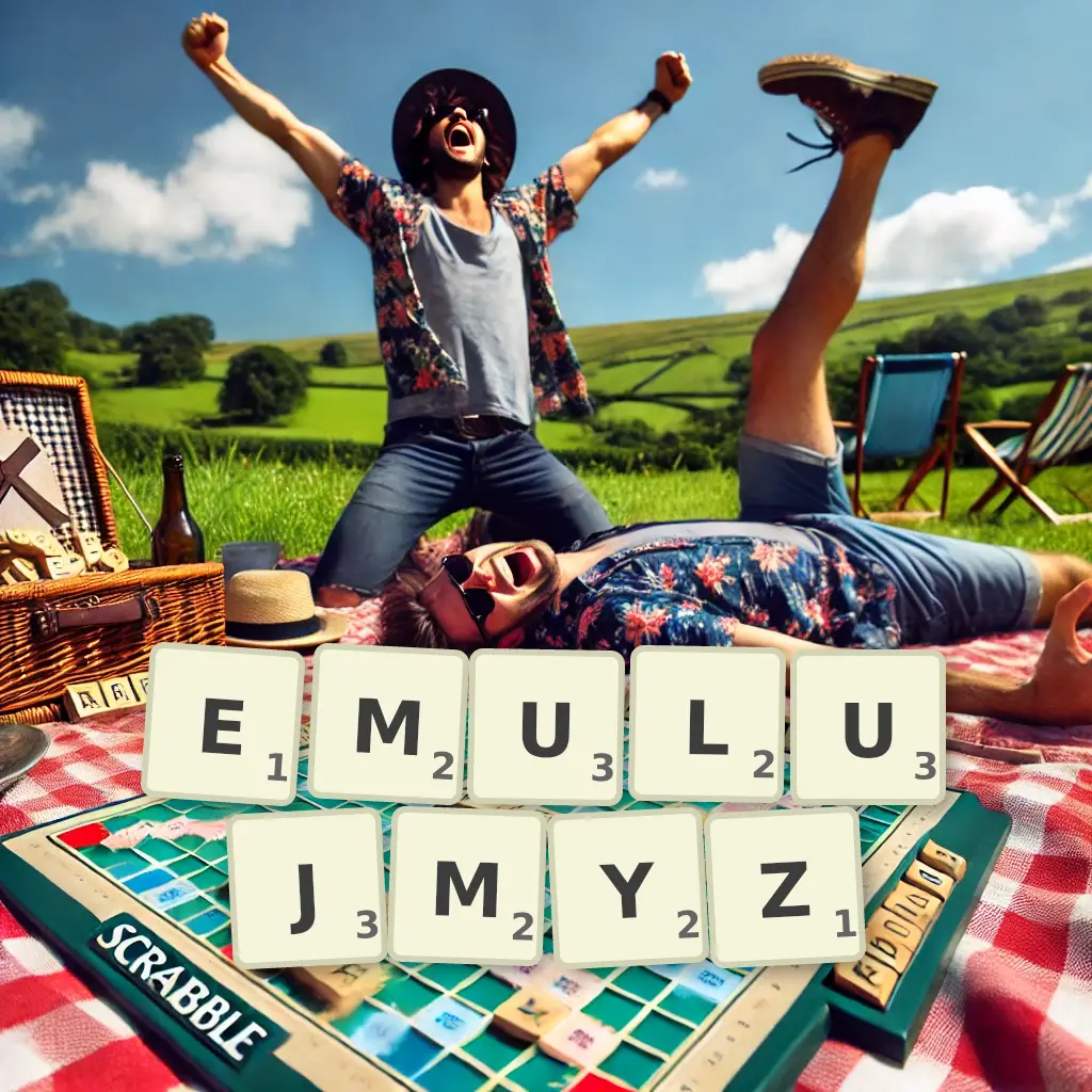 Słowa z liter EMULUJMYŻ