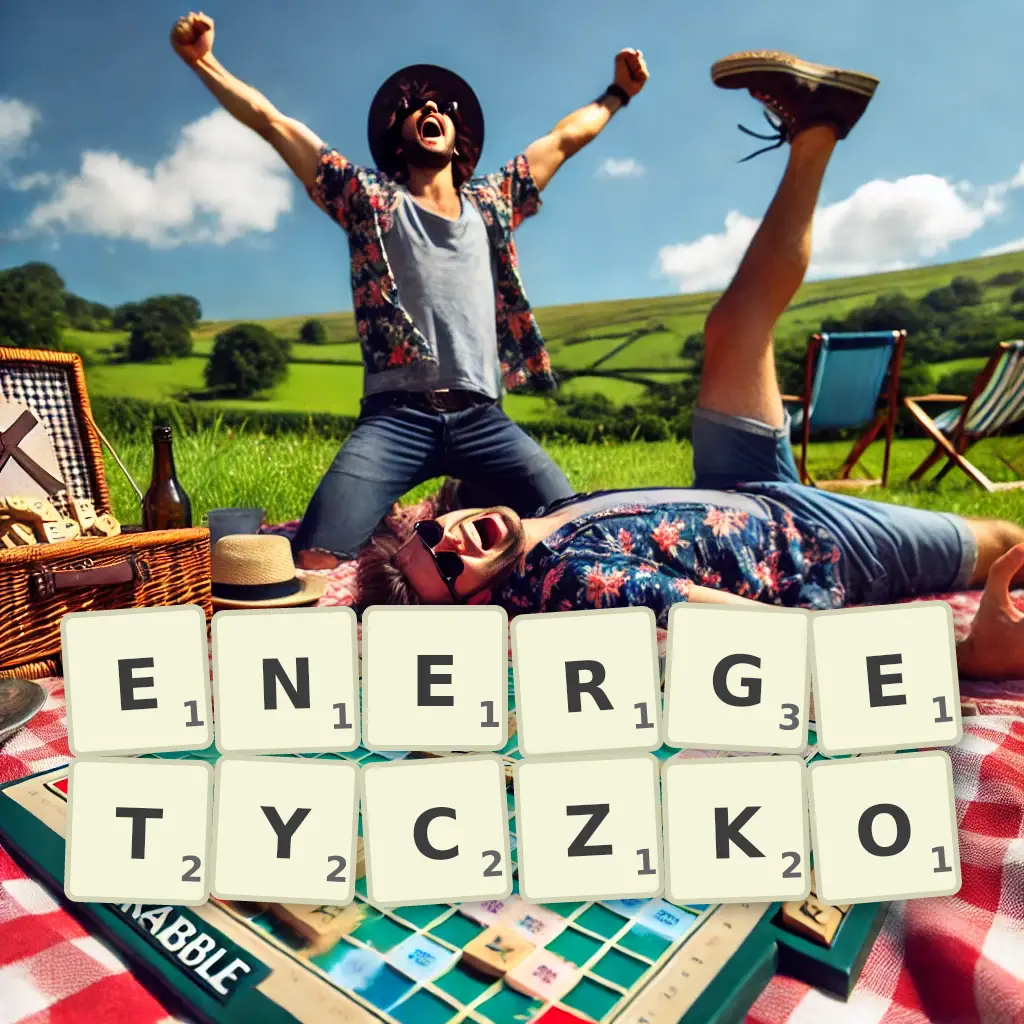 Słowa z liter ENERGETYCZKO