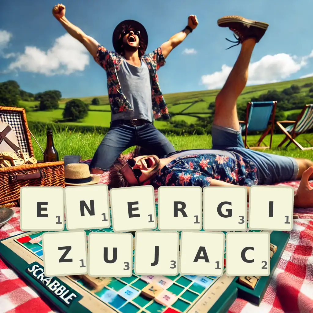 Słowa z liter ENERGIZUJĄC