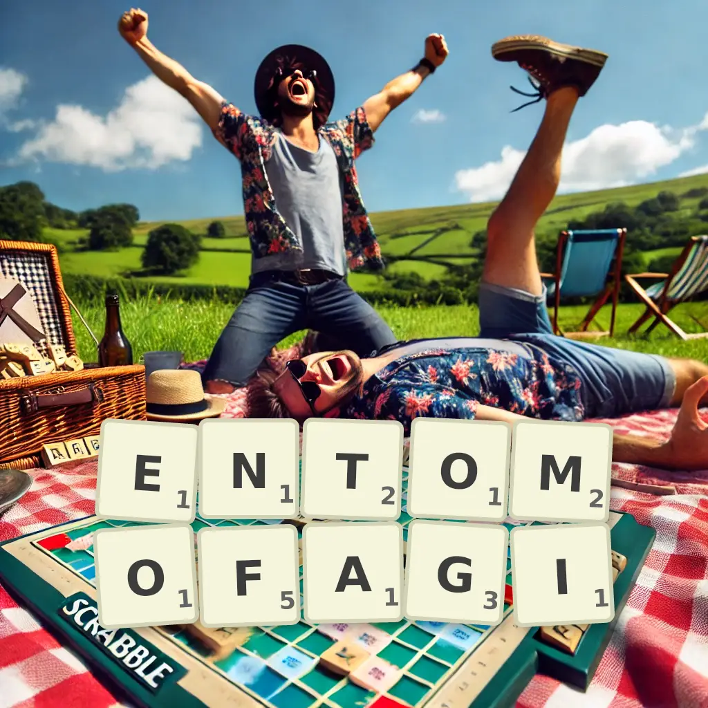 Słowa z liter ENTOMOFAGI