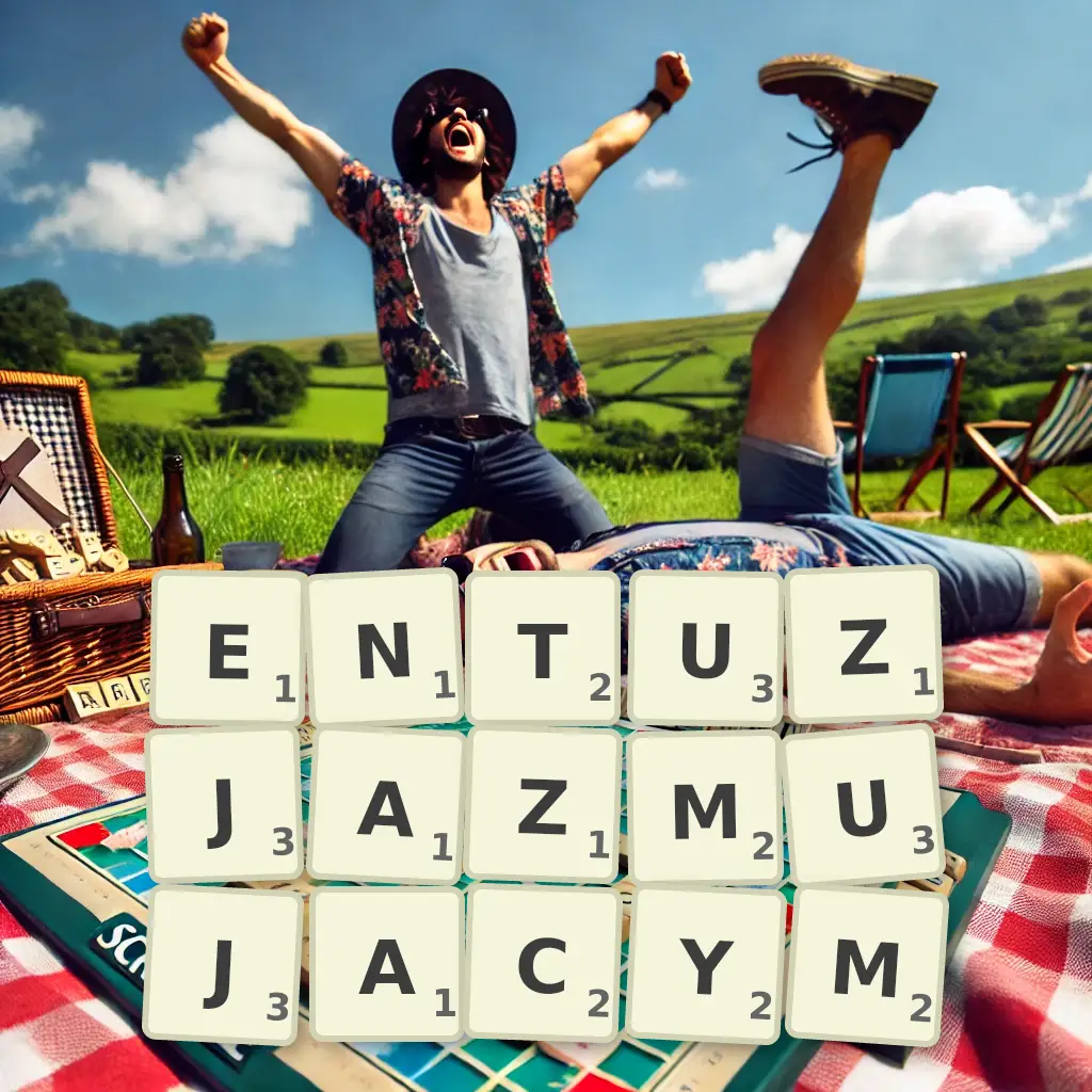 Słowa z liter ENTUZJAZMUJĄCYM