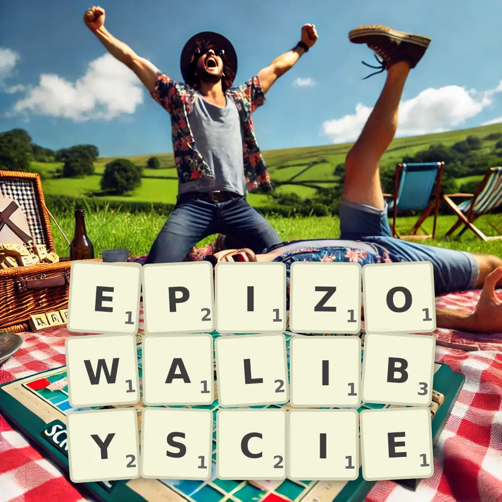 Słowa z liter EPIZOWALIBYŚCIE