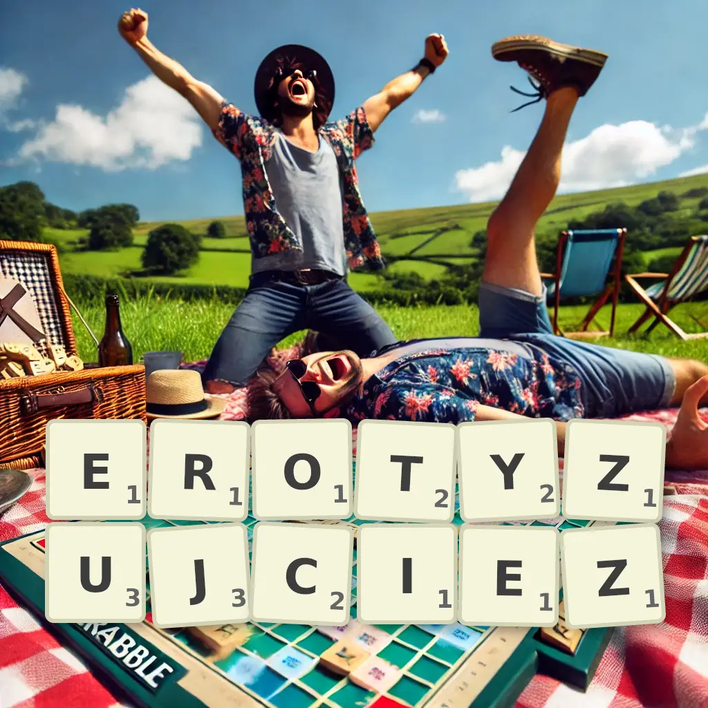 Słowa z liter EROTYZUJCIEŻ