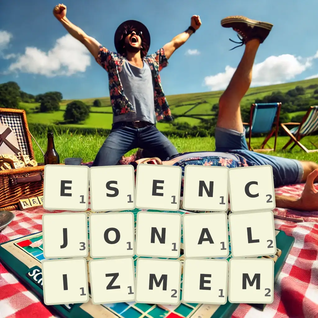 Słowa z liter ESENCJONALIZMEM