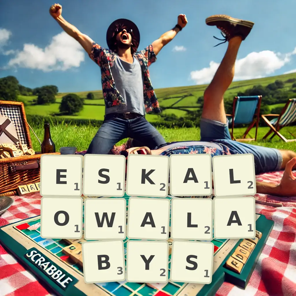 Słowa z liter ESKALOWAŁABYŚ