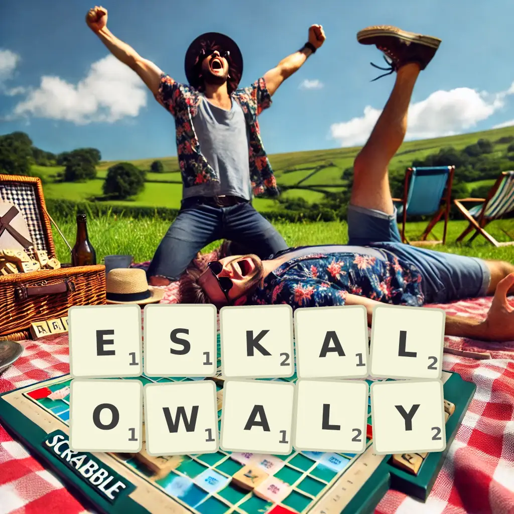Słowa z liter ESKALOWAŁY