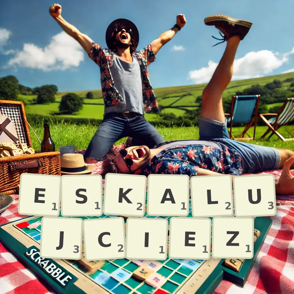 Słowa z liter ESKALUJCIEŻ