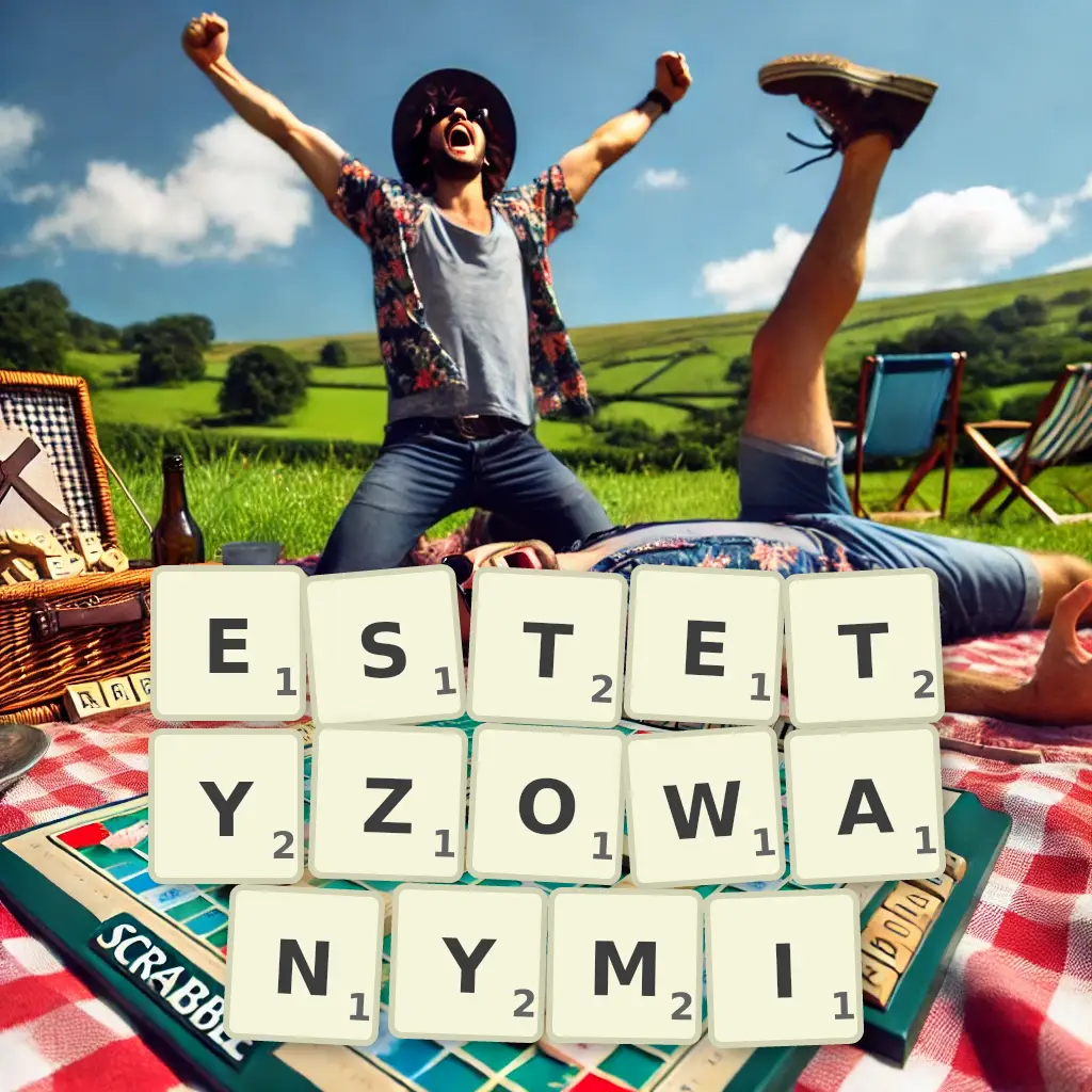Słowa z liter ESTETYZOWANYMI