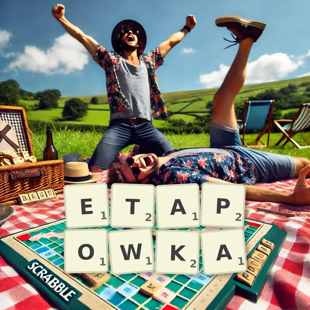 Słowa z liter ETAPÓWKA