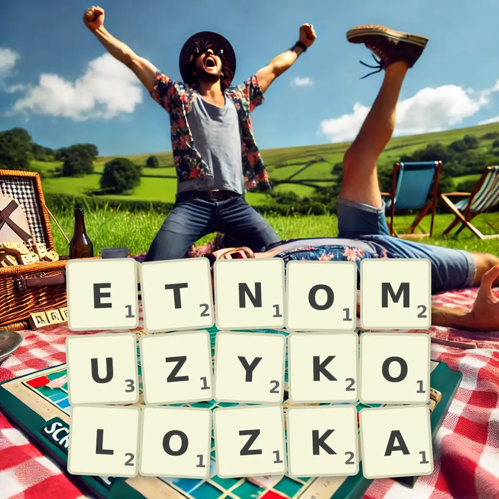 Słowa z liter ETNOMUZYKOLOŻKA