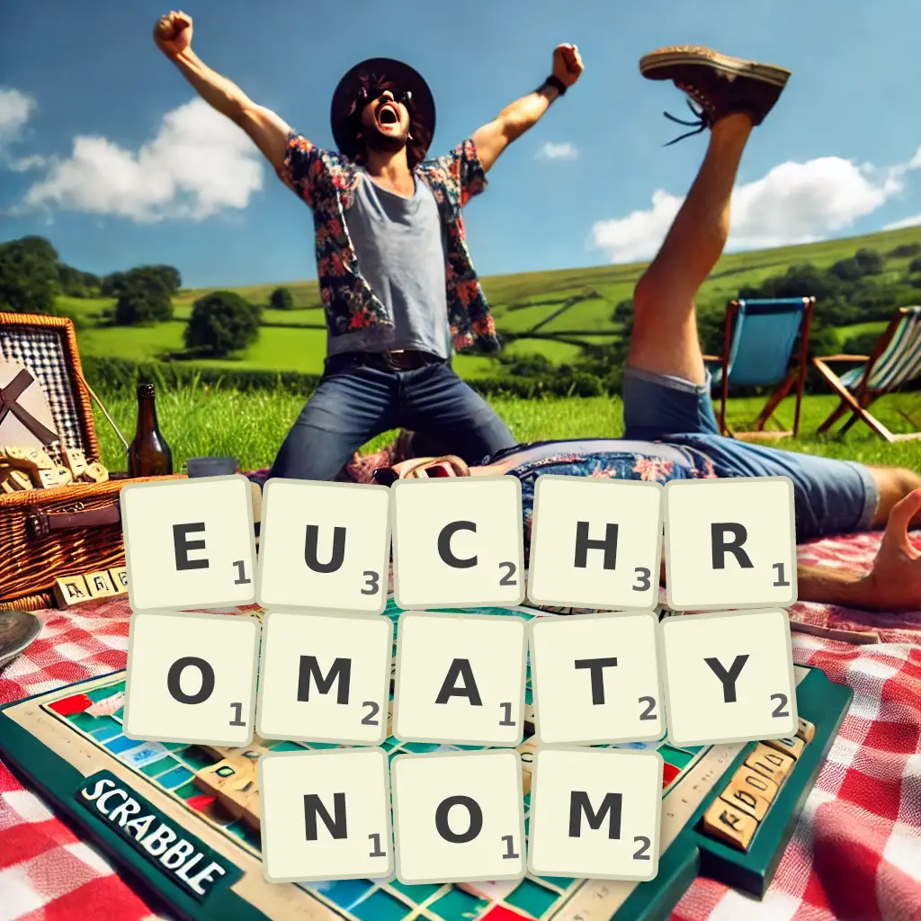 Słowa z liter EUCHROMATYNOM