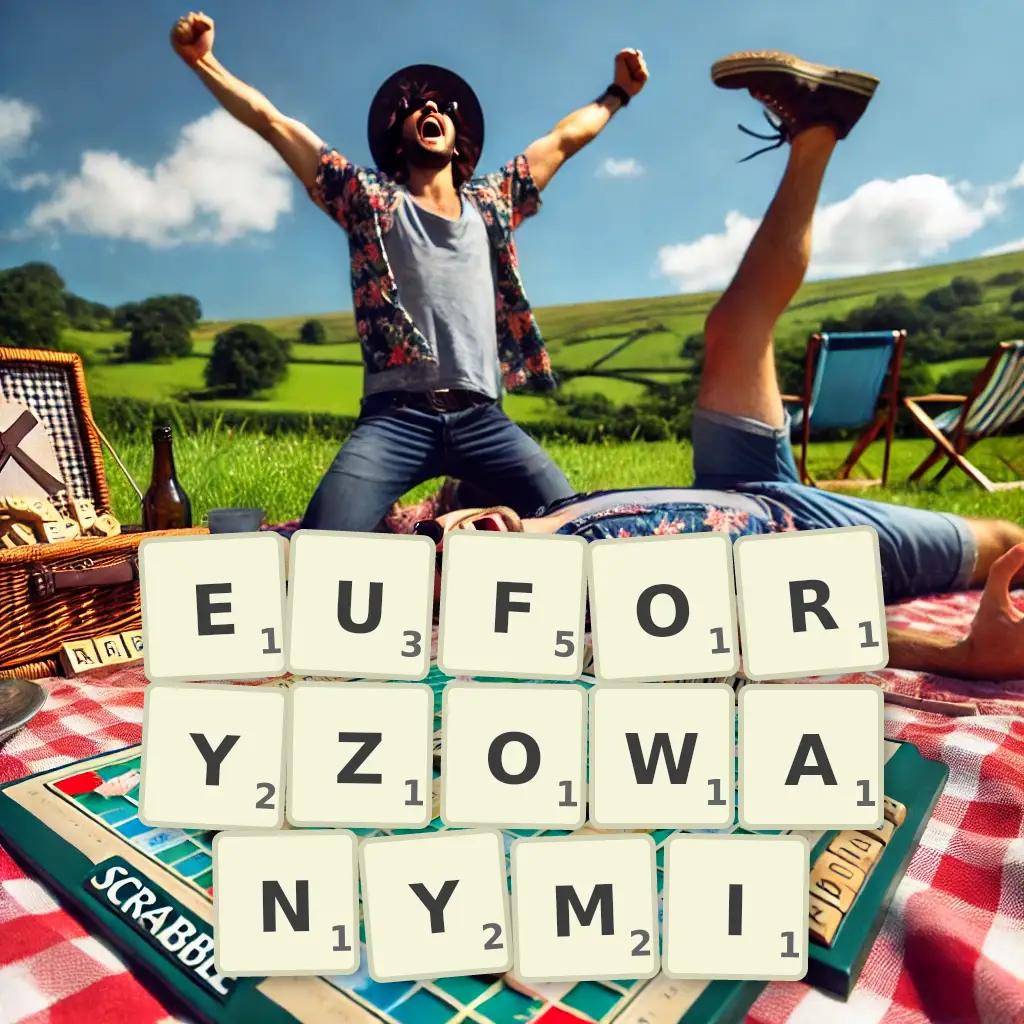 Słowa z liter EUFORYZOWANYMI