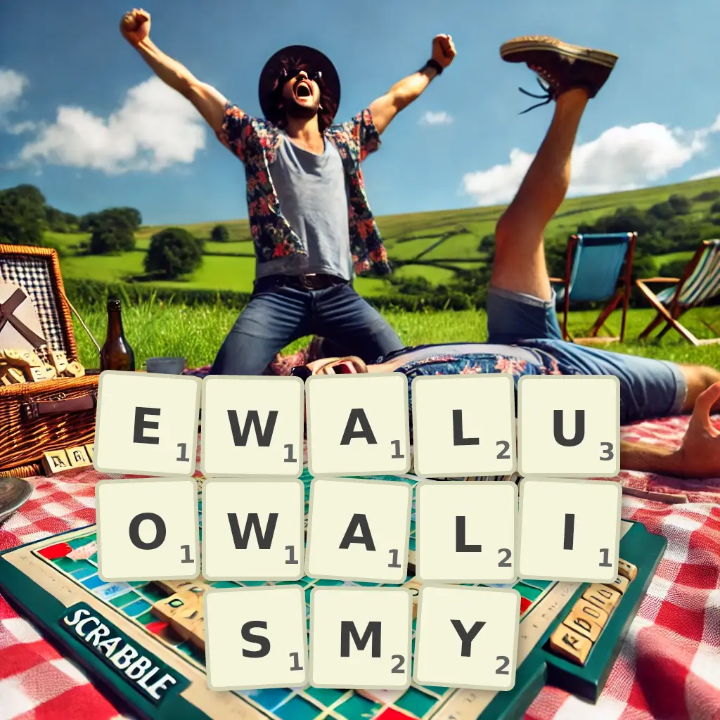 Słowa z liter EWALUOWALIŚMY