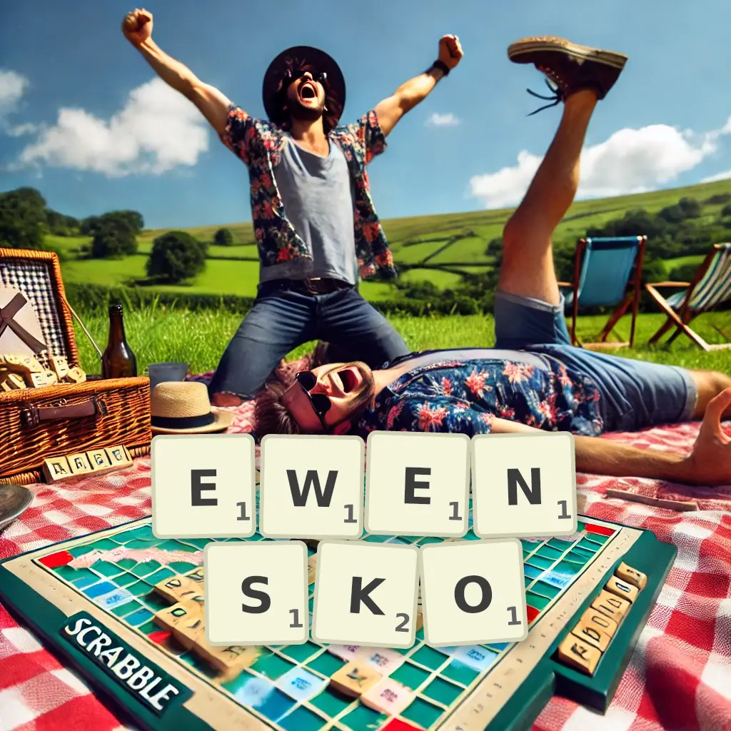 Słowa z liter EWEŃSKO