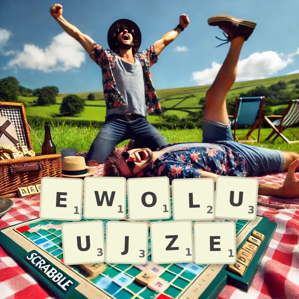 Słowa z liter EWOLUUJŻE