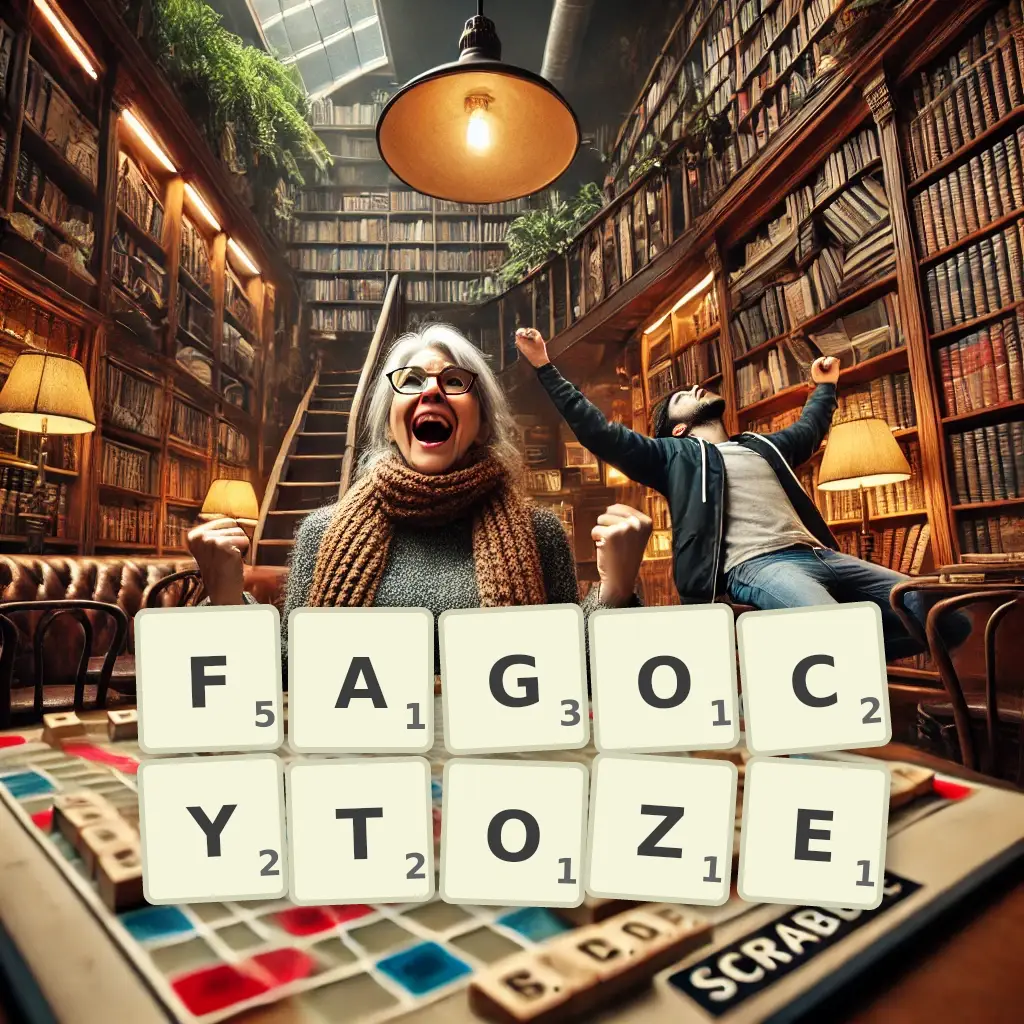 Słowa z liter FAGOCYTOZĘ