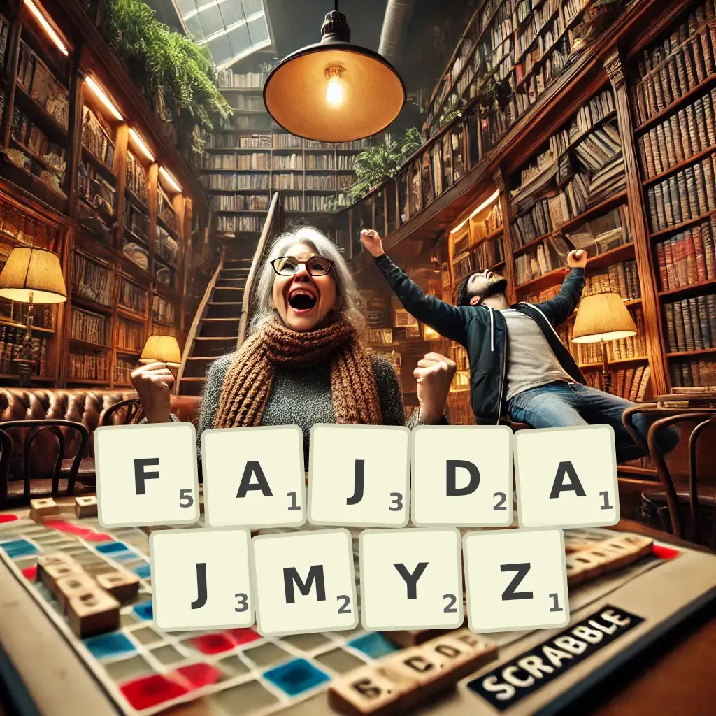 Słowa z liter FAJDAJMYŻ