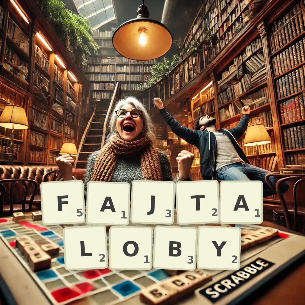 Słowa z liter FAJTAŁOBY