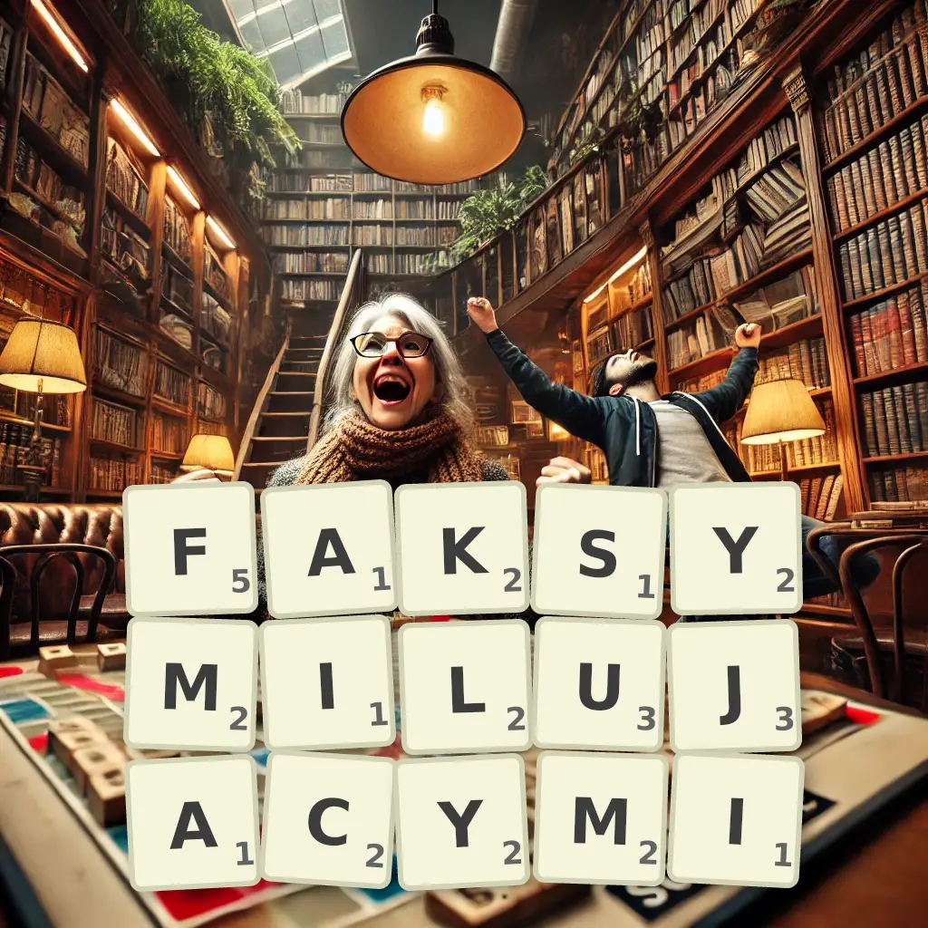 Słowa z liter FAKSYMILUJĄCYMI