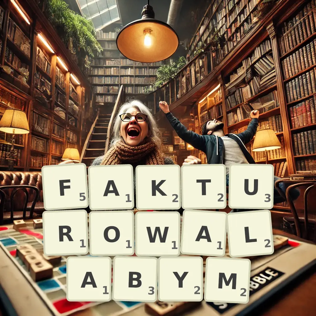 Słowa z liter FAKTUROWAŁABYM