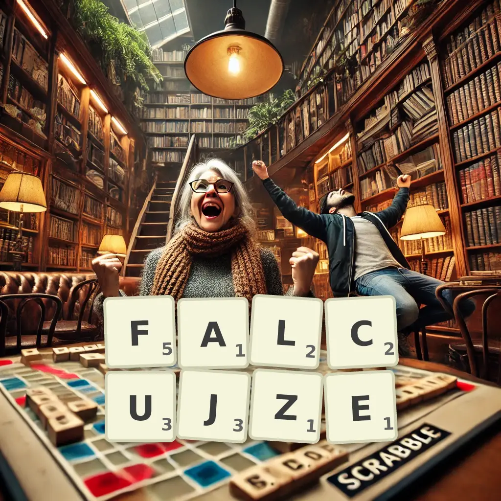 Słowa z liter FALCUJŻE