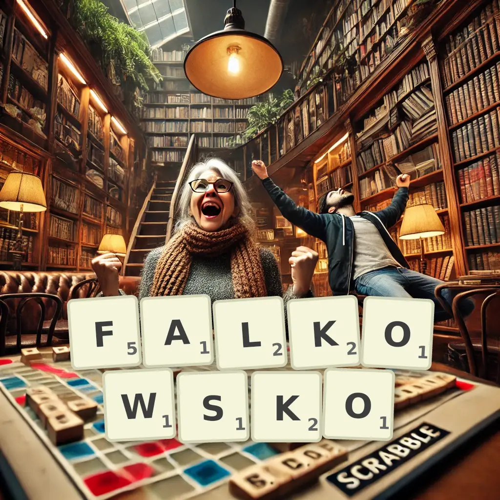 Słowa z liter FAŁKOWSKO