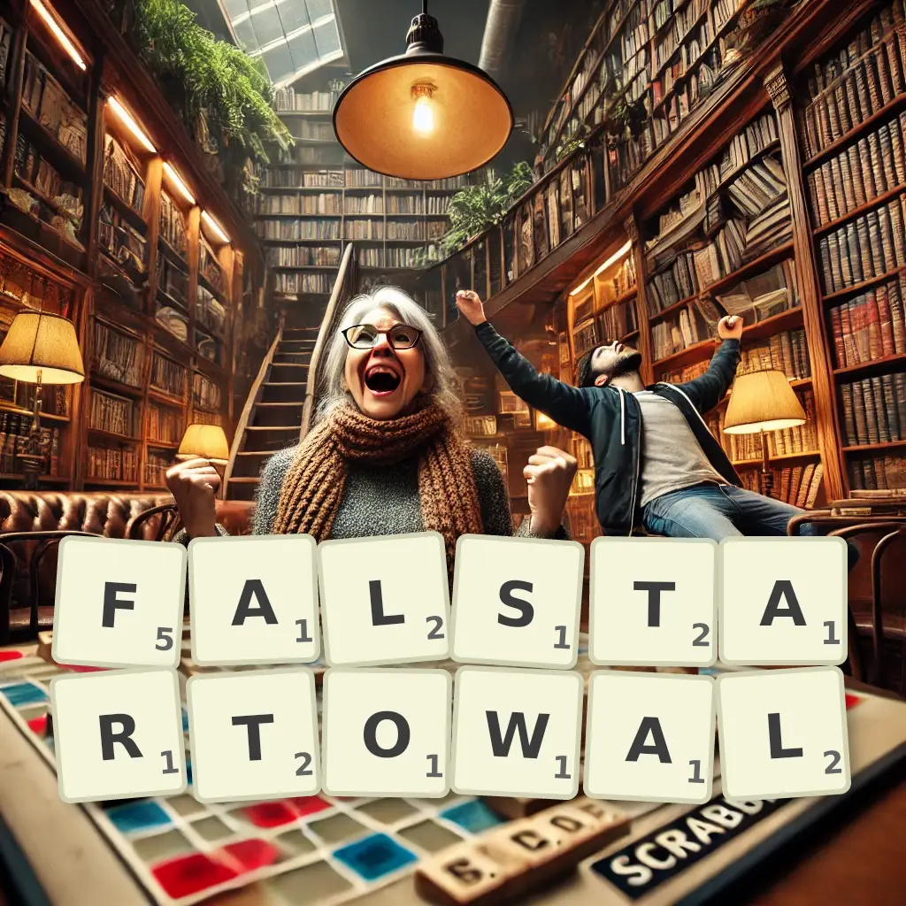 Słowa z liter FALSTARTOWAŁ