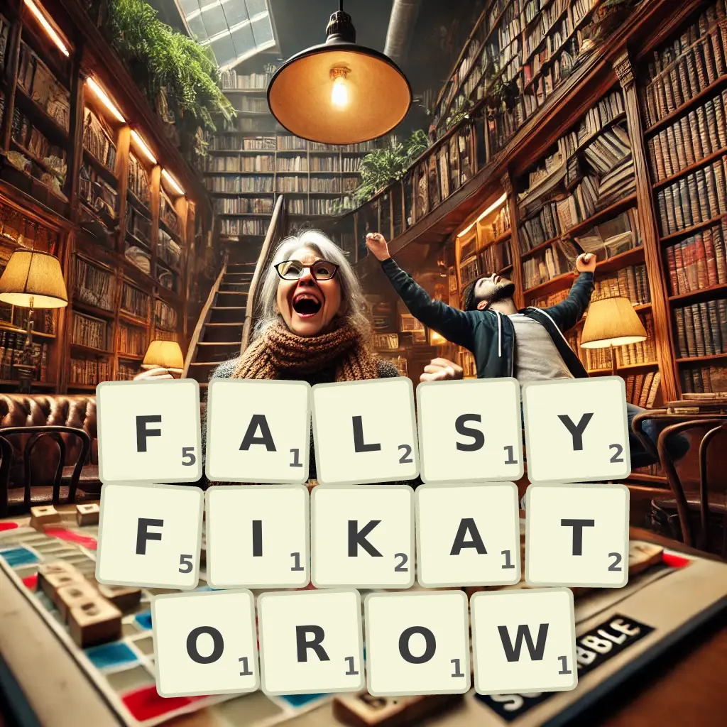 Słowa z liter FALSYFIKATORÓW