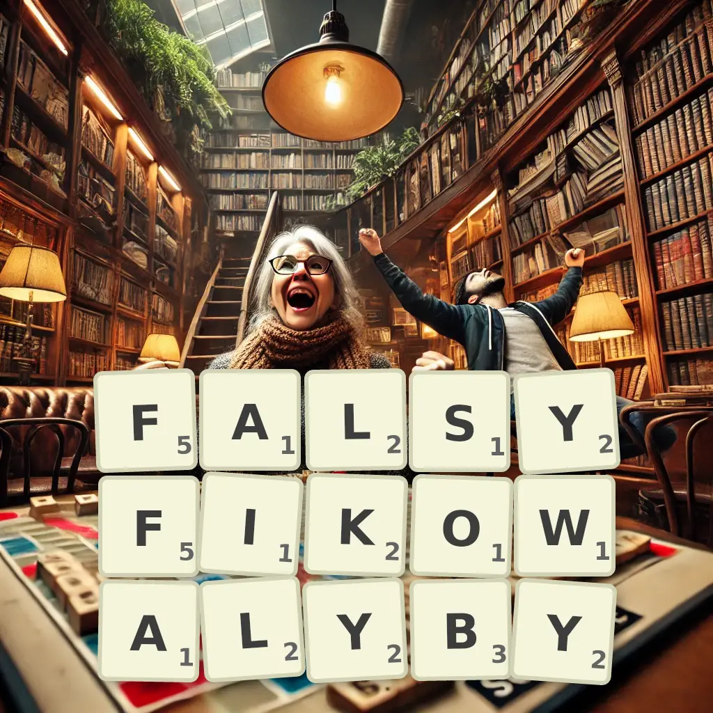 Słowa z liter FALSYFIKOWAŁYBY