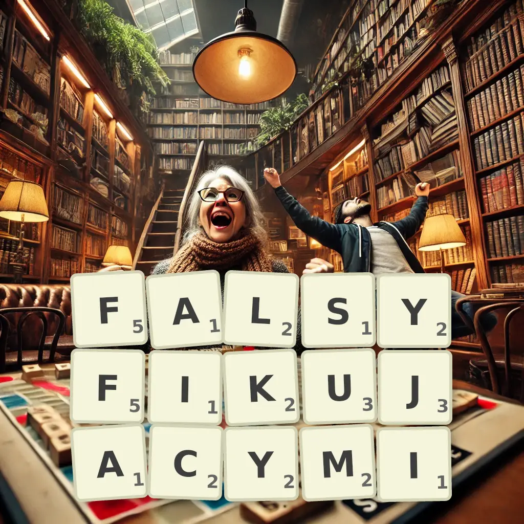 Słowa z liter FALSYFIKUJĄCYMI