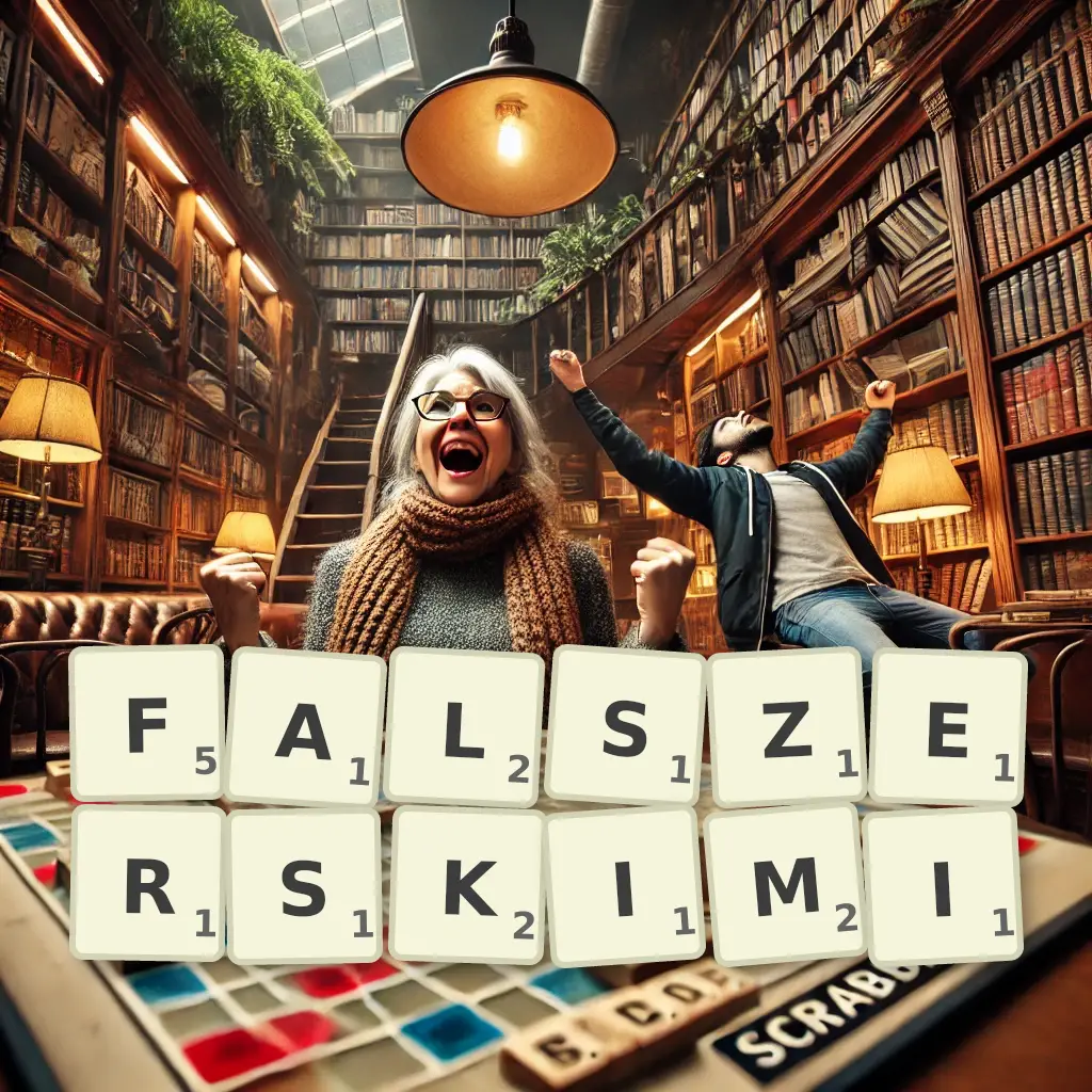 Słowa z liter FAŁSZERSKIMI