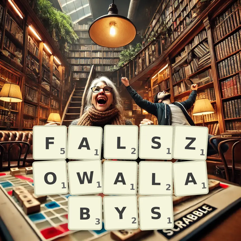 Słowa z liter FAŁSZOWAŁABYŚ