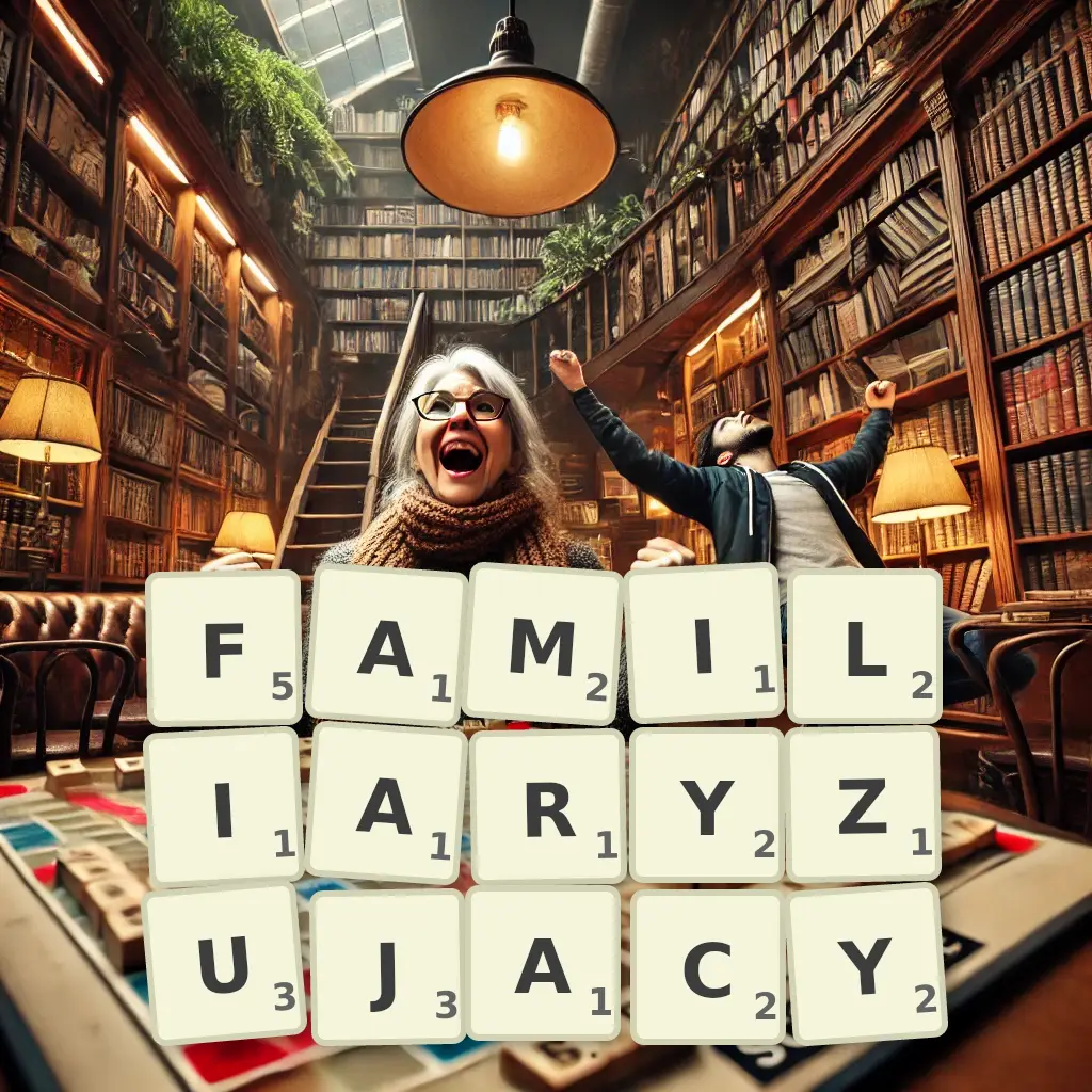 Słowa z liter FAMILIARYZUJĄCY