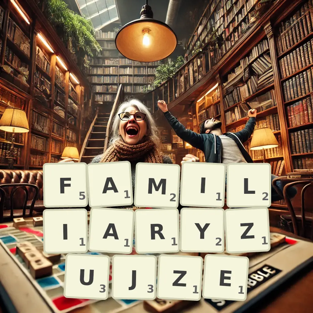 Słowa z liter FAMILIARYZUJŻE