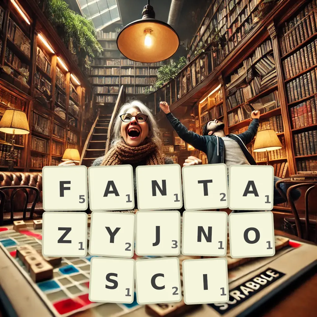 Słowa z liter FANTAZYJNOŚCI