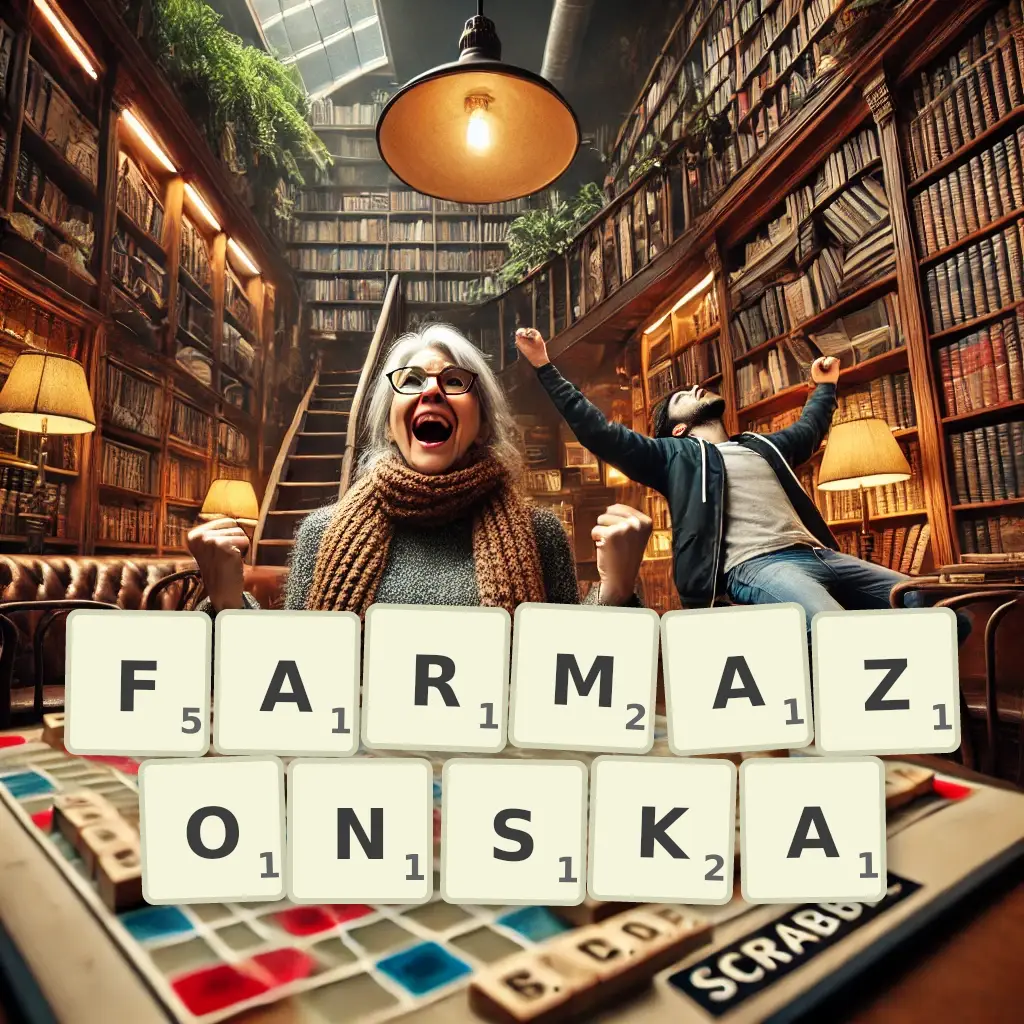 Lista słów z liter FARMAZOŃSKA Słowa z liter FARMAZOŃSKA