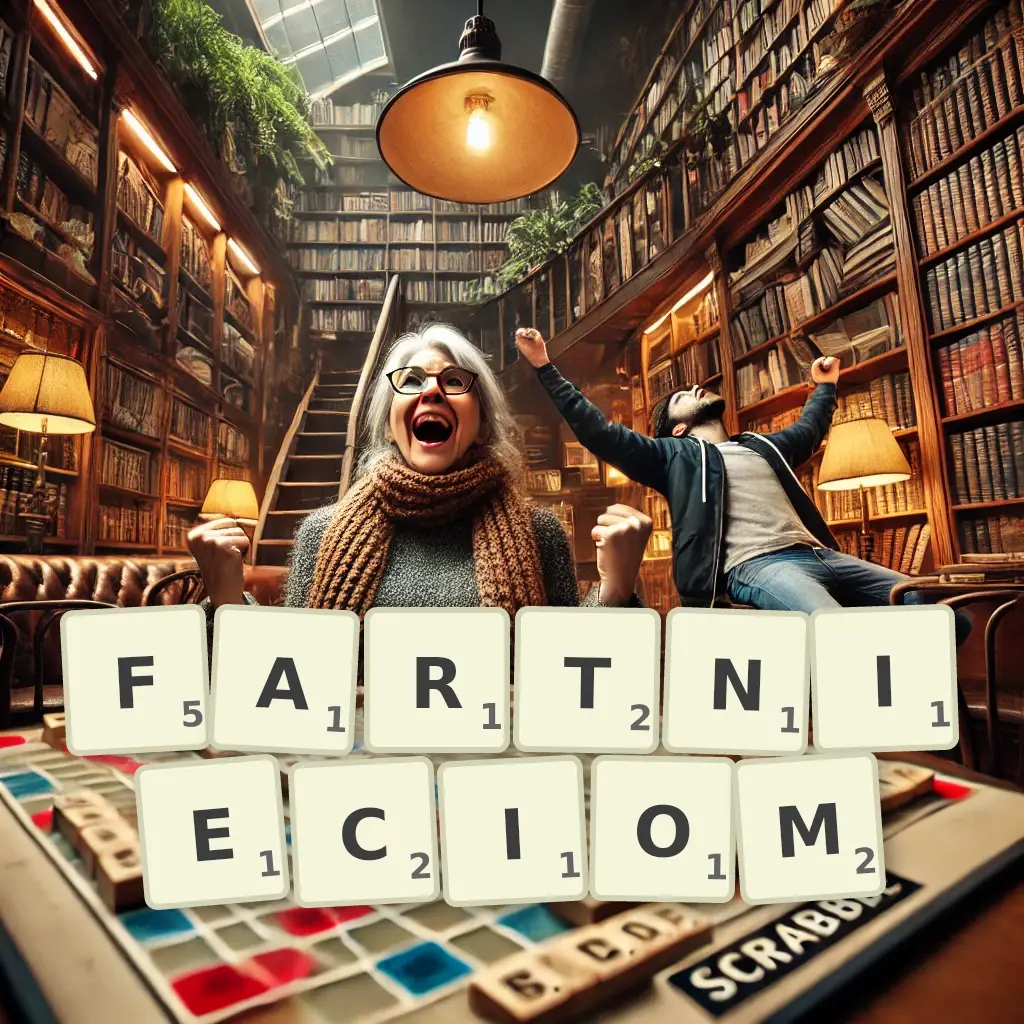Słowa z liter FARTNIĘCIOM