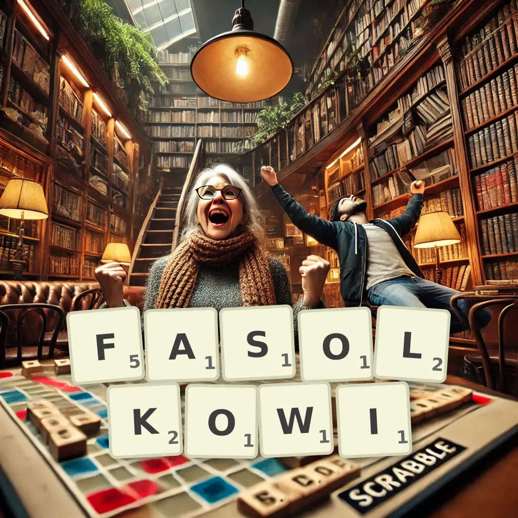 Słowa z liter FASOLKOWI