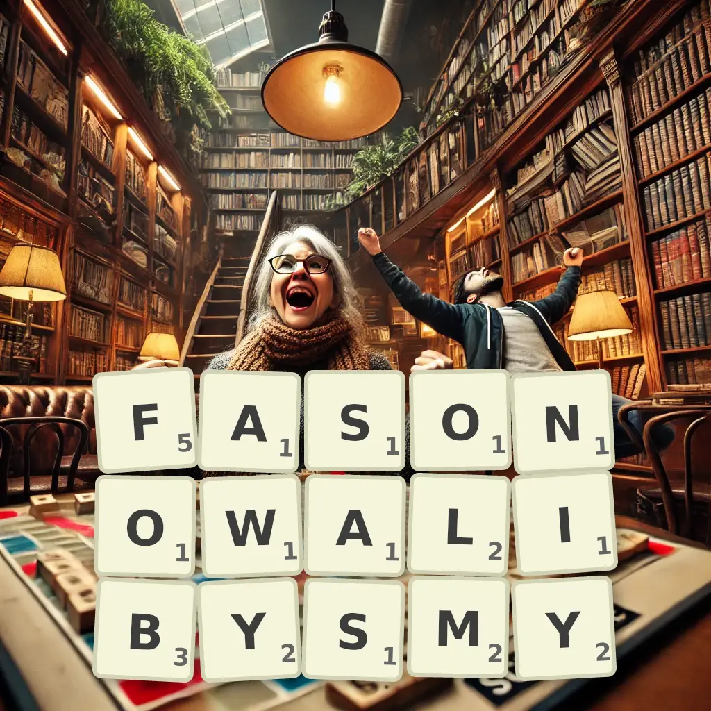 Słowa z liter FASONOWALIBYŚMY