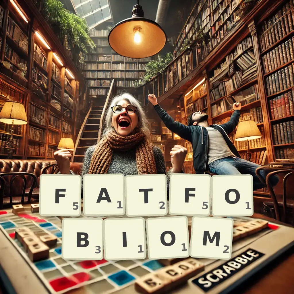 Słowa z liter FATFOBIOM